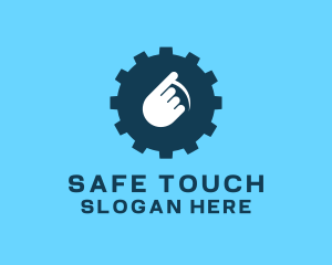 Handyman Gear Touch logo design