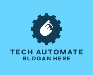 Automation - Handyman Gear Touch logo design