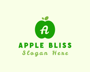 Fresh Apple Fruit logo design
