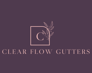 Floral Feminine Cosmetics Boutique logo design