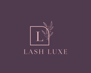 Floral Feminine Cosmetics Boutique logo design