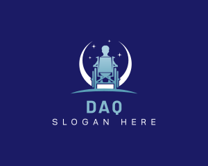 Organizations - Wheelchair Disability Care logo design