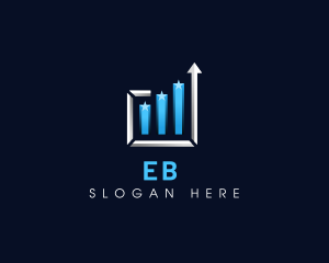 Professional - Finance Graph Statistics logo design