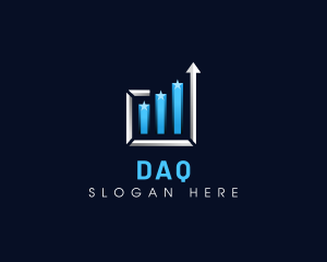 Finance Graph Statistics logo design