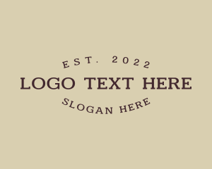 Tailor - Vintage Hipster Marketing logo design