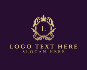 Legal Advice - Crown Wreath Legal Advice logo design