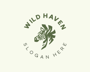 Wild Zebra Safari logo design