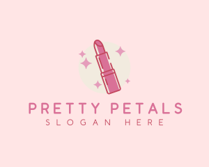 Makeup Lipstick Glamour logo design