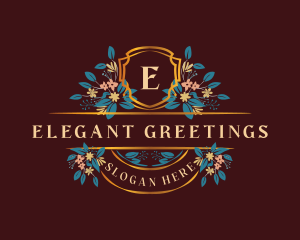 Elegant Floral Salon logo design