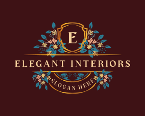 Elegant Floral Salon logo design