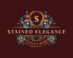 Elegant Floral Salon logo design