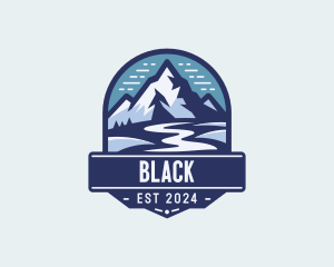 Mountaineer - Mountain Road Trekking logo design