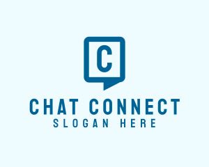 Chatting - Mobile Chat Box logo design