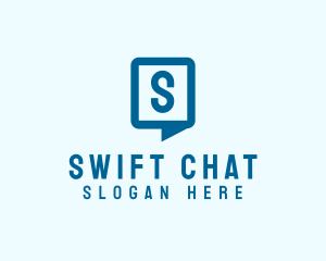 Mobile Chat Box  logo design
