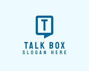 Chat Box - Mobile Chat Box logo design