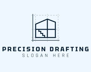 House Draft Architecture  logo design