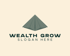 Pyramid Financial Investment logo design