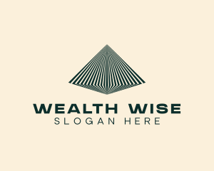 Pyramid Financial Investment logo design