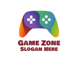 Rainbow Console Controller logo design