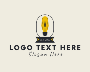 Light - Light Bulb Electricity logo design