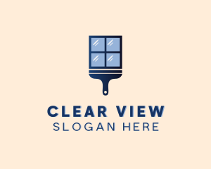 Window - Window Squeegee Cleaning logo design