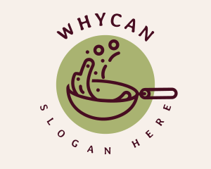 Cook - Minimalist Cafeteria Pan logo design