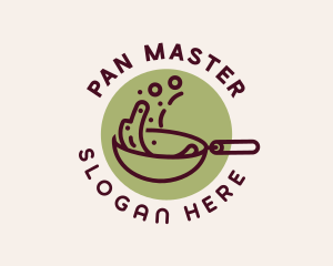 Pan - Cooking Pan Cuisine logo design