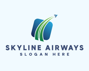Airliner - Airplane Travel Tour logo design