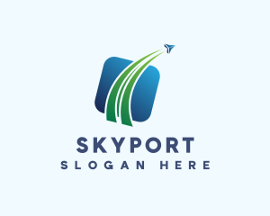 Airport - Airplane Travel Tour logo design