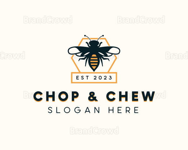 Beekeeper Honey Bee Logo