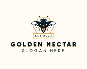 Honey - Beekeeper Honey Bee logo design