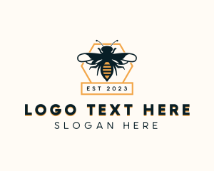 Beekeeper Honey Bee Logo