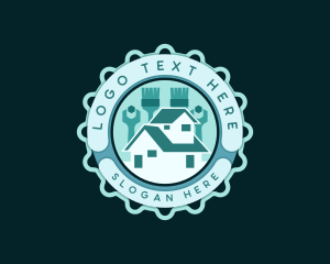 Fix - House Construction Tools logo design