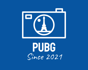 Shutter - Paris Camera Outline logo design