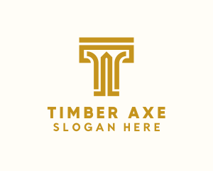 Premium Luxury Letter T logo design