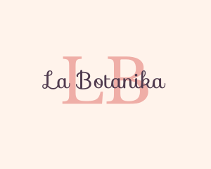 Letter - Feminine Fashion Cosmetics Boutique logo design