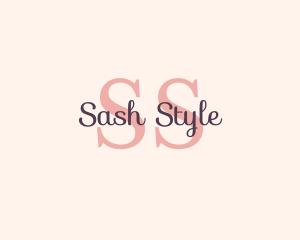 Feminine Fashion Cosmetics Boutique logo design