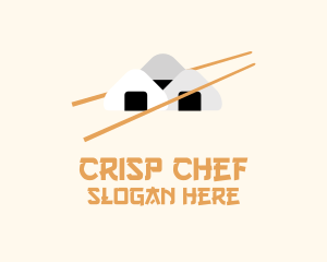 Japanese Onigiri Meal  logo design