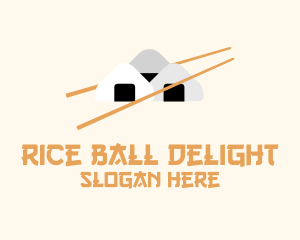 Japanese Onigiri Meal  logo design