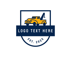 Tow Truck Pickup Logo