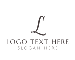 Cursive - Elegant Cursive Event logo design