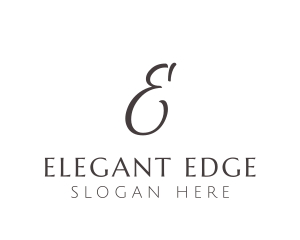 Sleek - Elegant Cursive Event logo design