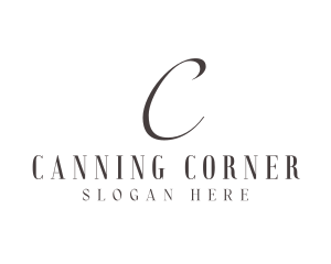 Elegant Cursive Event logo design