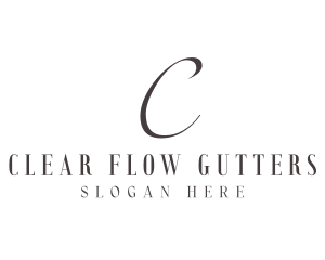 Elegant Cursive Event logo design