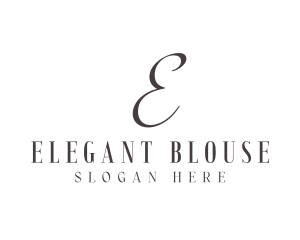 Elegant Cursive Event logo design