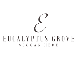 Elegant Cursive Event logo design