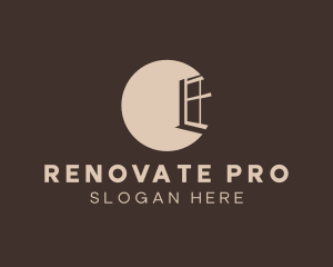 Window Home Renovation  logo design