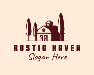 Agricultural Farm House logo design