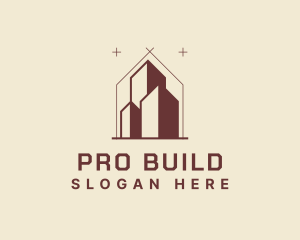 Building Tower Architecture logo design