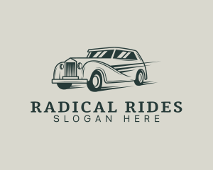 Luxury Vintage Car logo design